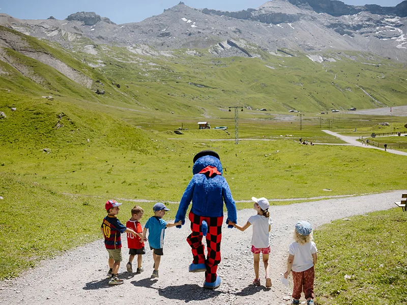 Globi mit Kids