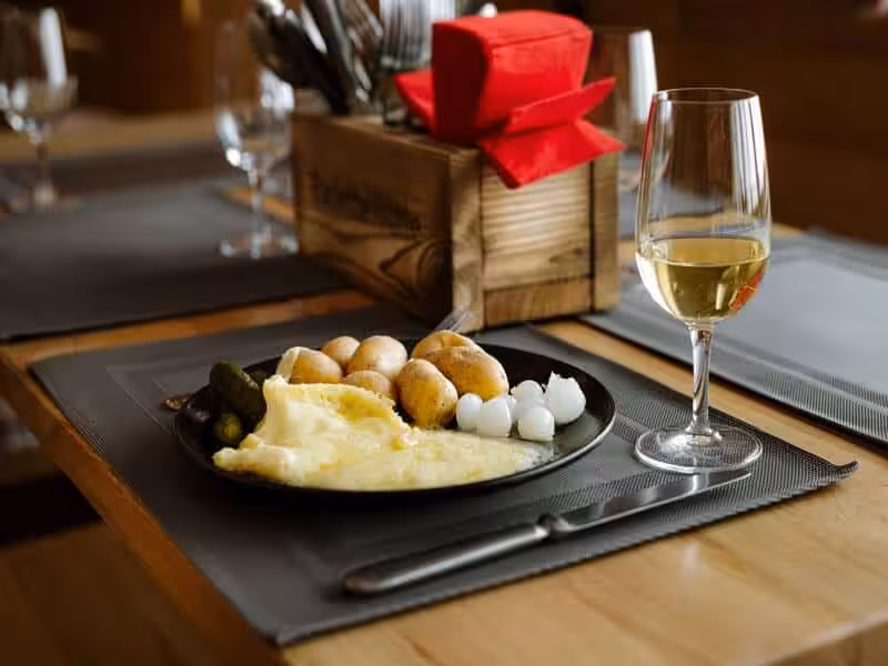 Weinseminar mit Raclette Genuss